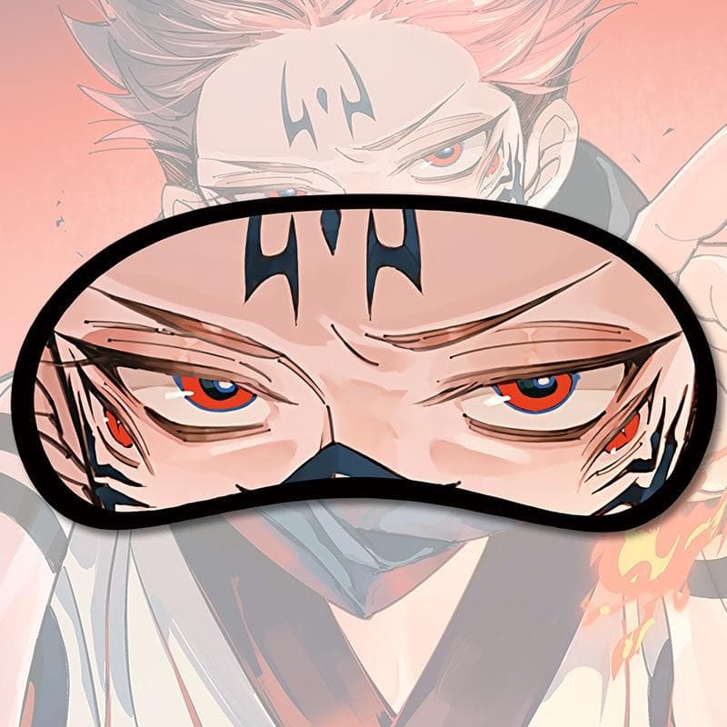 Jujutsu Kaisen Eye Patch Anime Sleep Blindfold Fushiguro Megumi Casual Eyes Mask Gojo Satoru Breathable Cute Cartoon Eyepatch