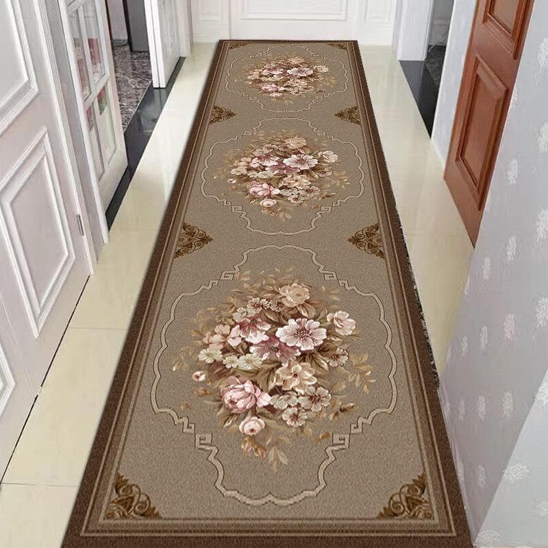 Chinese Style Hall Long Corridor Carpet Runners Wedding Red Hotel Passageway Entrance Mats Aisle Home Customizable Stairway Rug 60x200cm