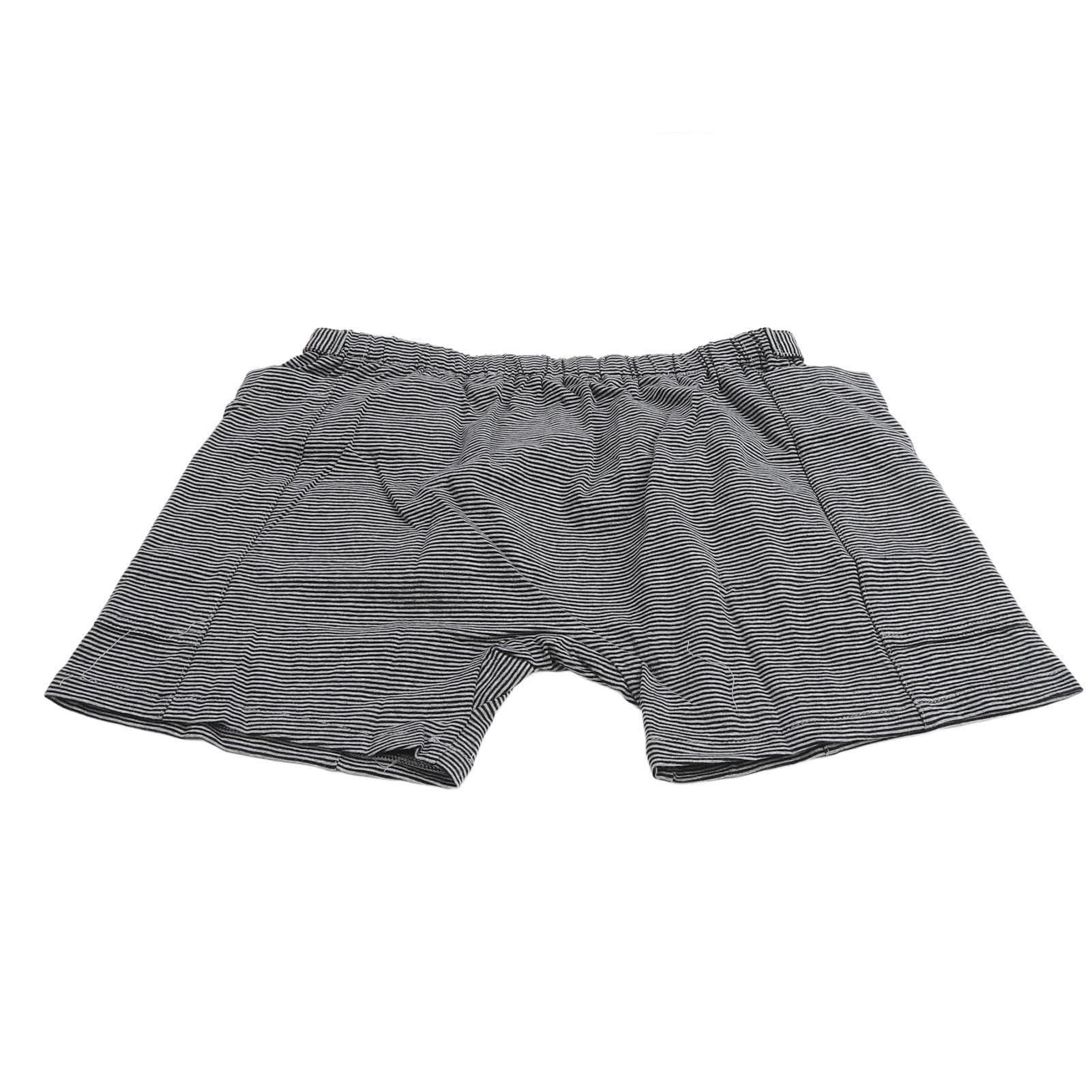 Female Urine Bag Pants Incontinence Care Double Pocket Fit 2000ml Bags Elastic Waist Ostomy Urinate L(for 6.5-9kg)