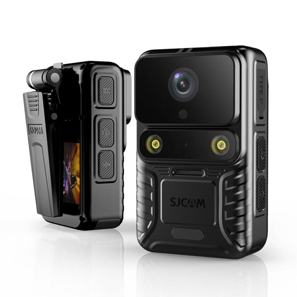 SJCAM A50 4K Wearable Body Camera WiFi Sports Camera Camcorder 12MP Night Vision IP65 Waterproof black
