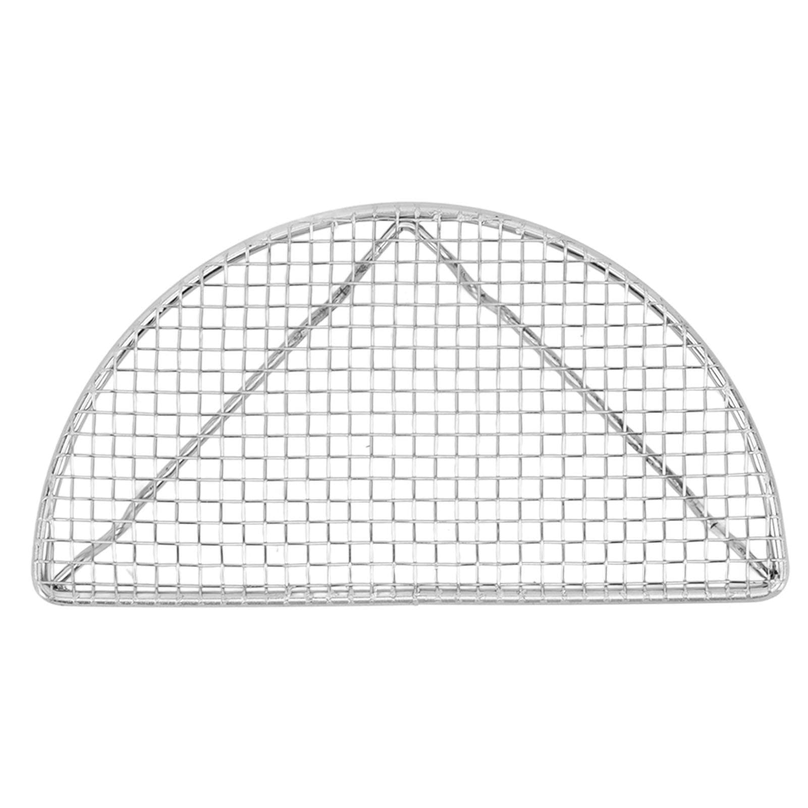 Cooling Racks for Baking Stainless Steel Wire Cooking Rack High Temperature Resistant Oven Safe for Large Semicircle 20CM
