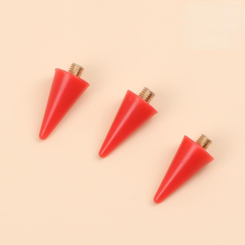 3Pcs Nail Dotting Wax Pen Replaceable Head Beads Rhinestones Gems Picker Dotting Pen Manicure Nail Art Tools red