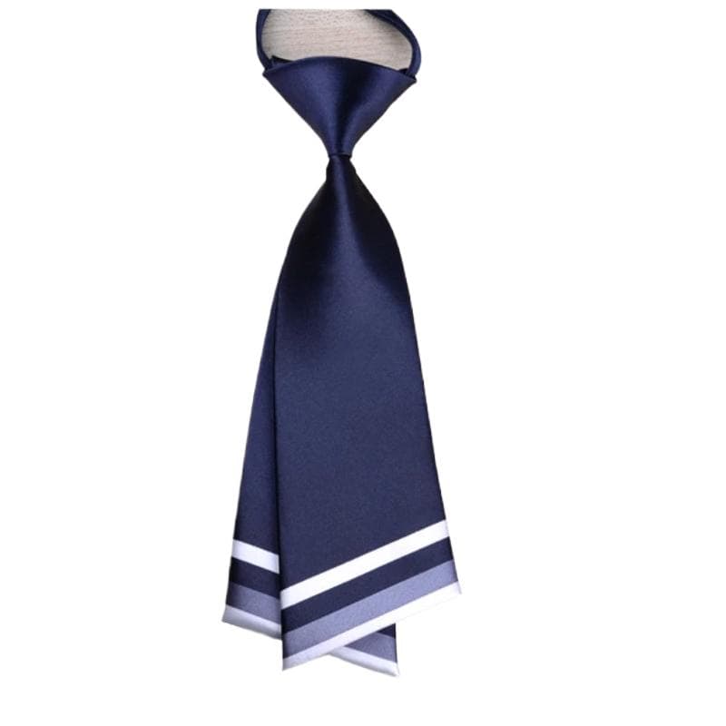 Fashion Women Lady Professional Uniform Neckties Female College Student Bank Hotel Staff Woman Bow Ties Business Neck wear navy blue