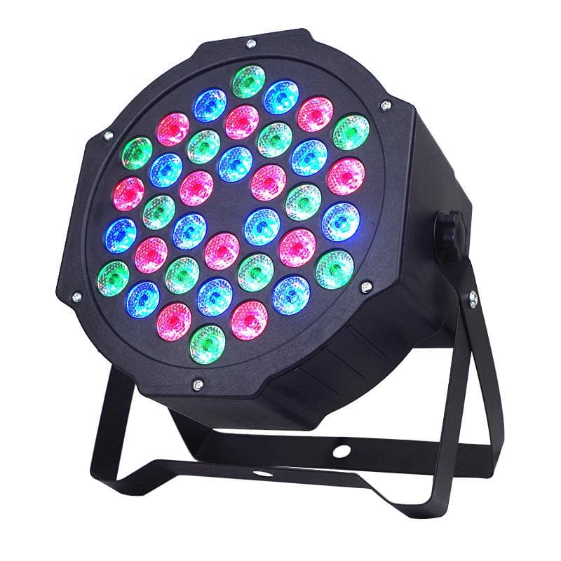 AC100-240V 36 LEDs Par Light Stage Lamp Lighting Fixture Supported DMX512/ Sound Activated/ black