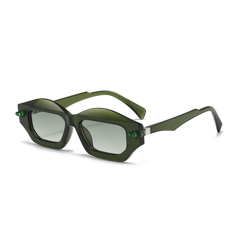 Textured Personalized Sunglasses For Men Women Versatile Fashion Casual Modern Glasses 3954 UV Protection