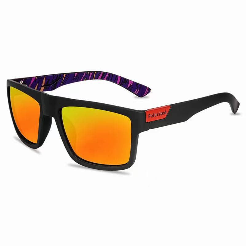 Luxury Square Sunglasses for Men Vintage Fashion UV Protection Driving Fishing Sport Shades