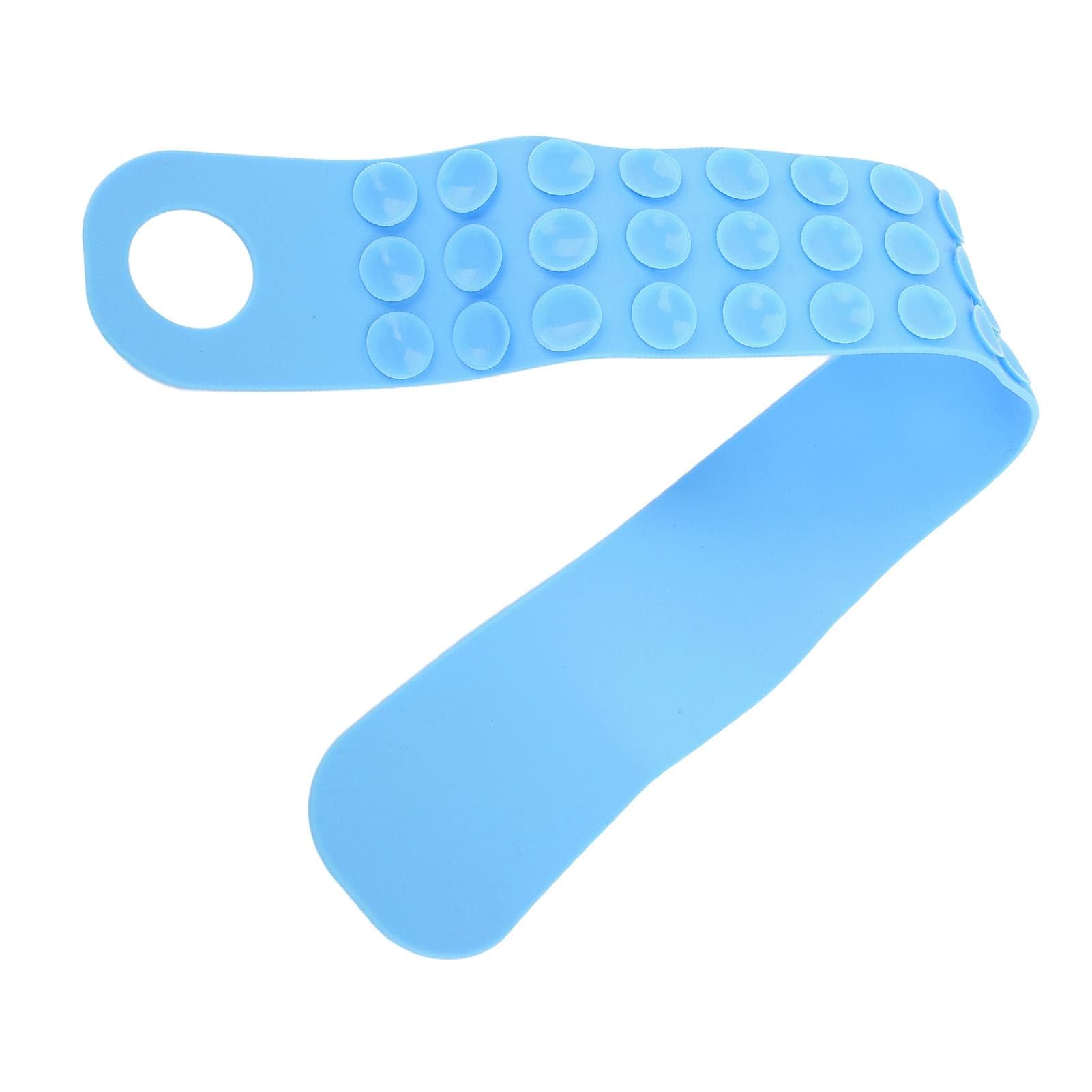 Thaw Belt Space Saving Easy Using Silicone Frozen Meat Thawing Fixator Belt for Kitchen Pink blue