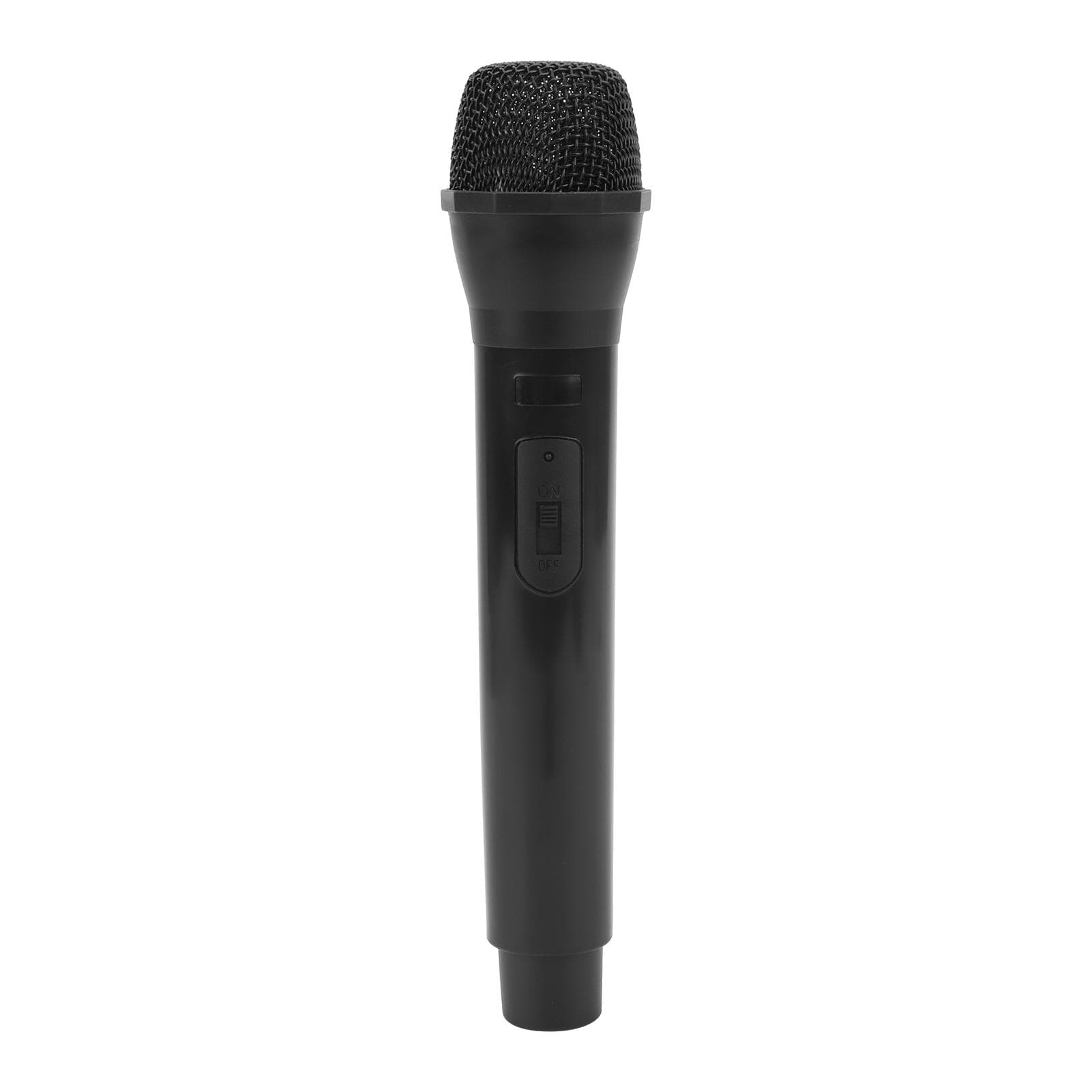 Realistic Prop Microphone for Karaoke Dance Shows Practice Microphone Prop for Karaoke black