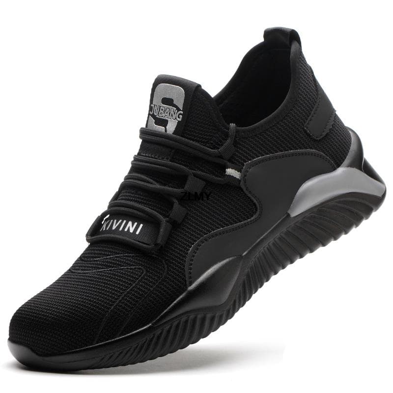 Breathable Safety Shoes Men Women Steel Toe Work Shoes Puncture Proof Work Safety Boots Light Anti-smash Sneaker New Man Fashion 44
