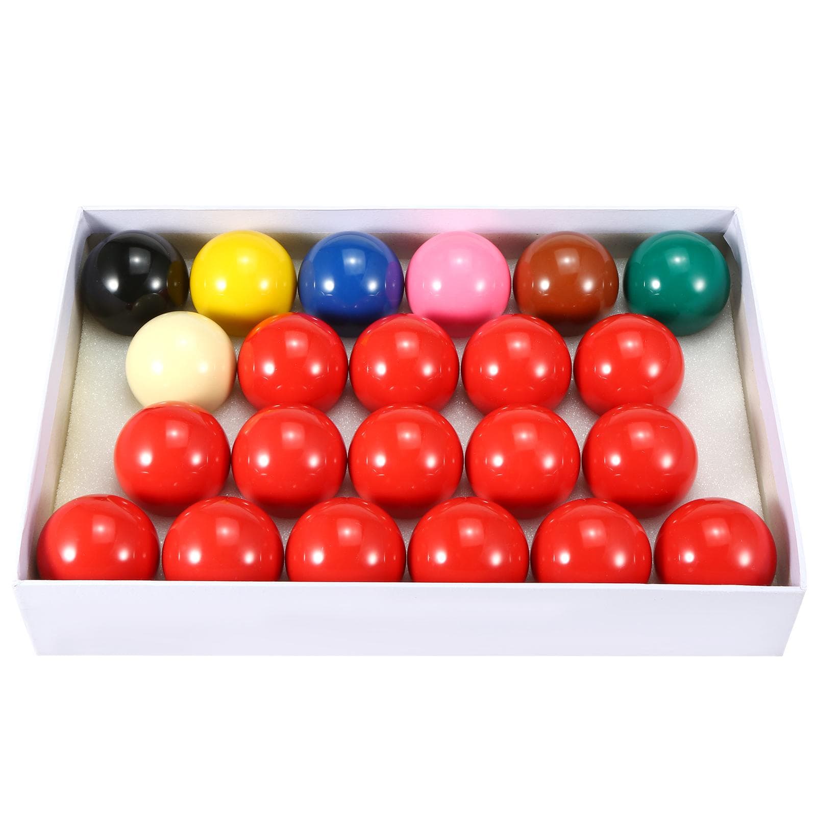 22pcs Billiard Balls British Billiard Ball Set Cue Sports Ball 52.5mm Resin Billiard Balls Pool multicolour