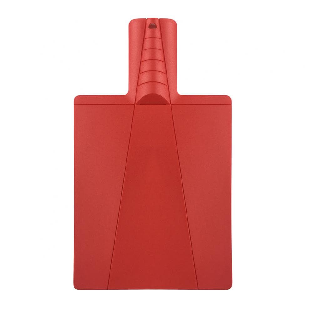 Portable Foldable Cutting Board Food Grade Plastic Non-Slip Chopping Board Vegetable Meat Cutting Mat Kitchen Tools Accessories red
