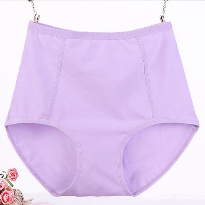 Women Underwear Big Size Briefs Breathable Large Panties Leakproof Cotton High Waist Undershorts 1XL, 2XL ,3XL ,4XL ,5XL, 6XL, 2XL