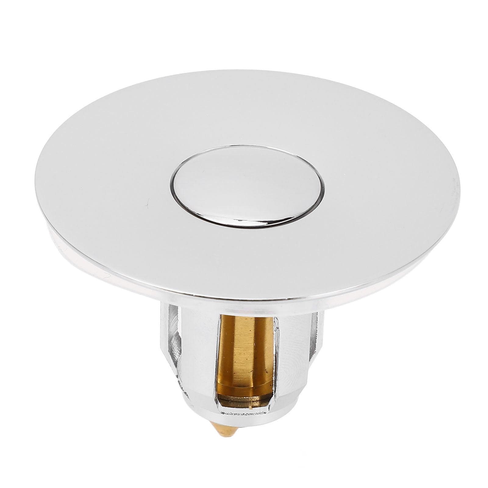 Bathroom Sink Stopper Universal Anti Clogging Stainless Steel Pop Up Sink Drain Stopper Filter