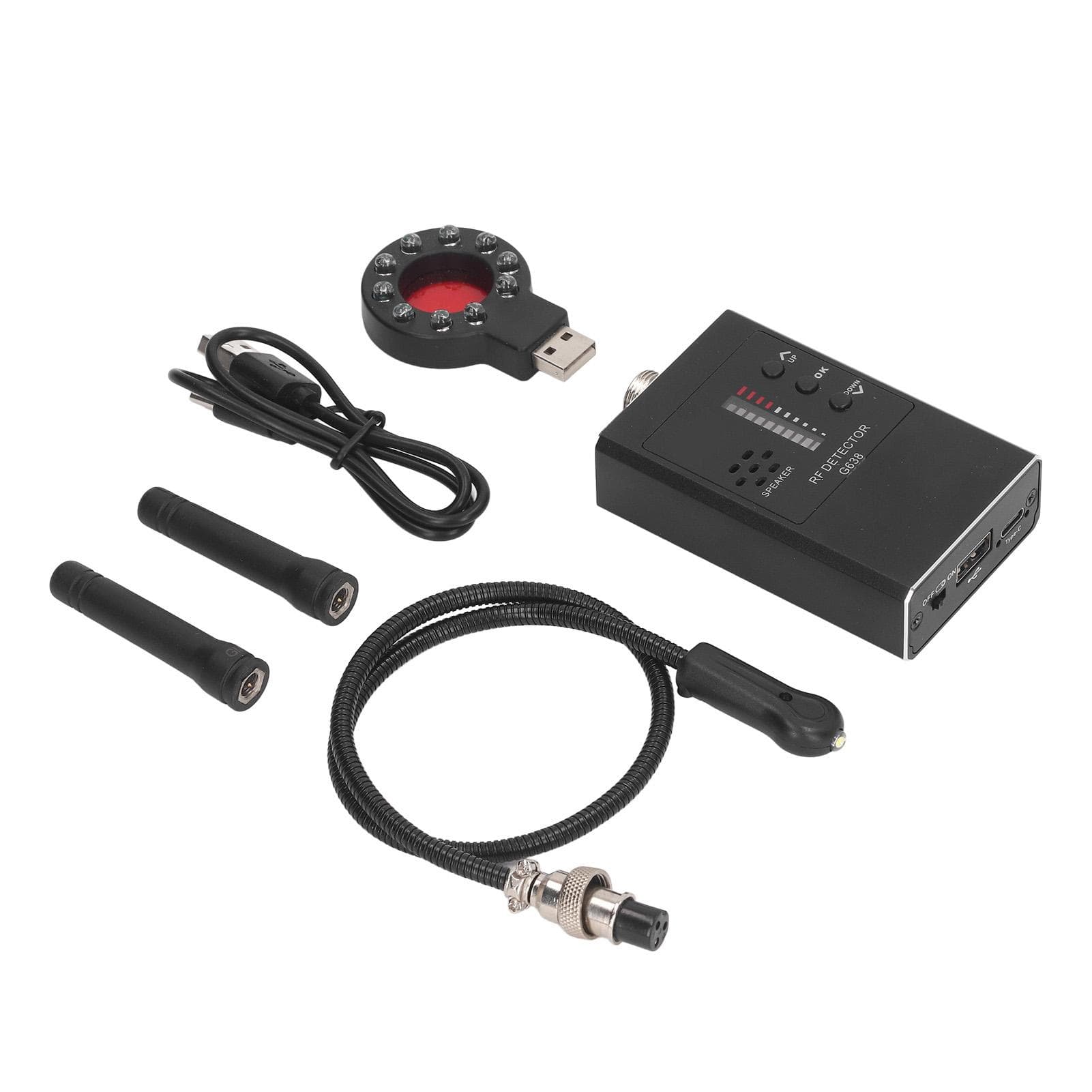 Signal Detector Bug Finder 300?2700MHz Camera Scanner Detecting Tool for Home Hotel