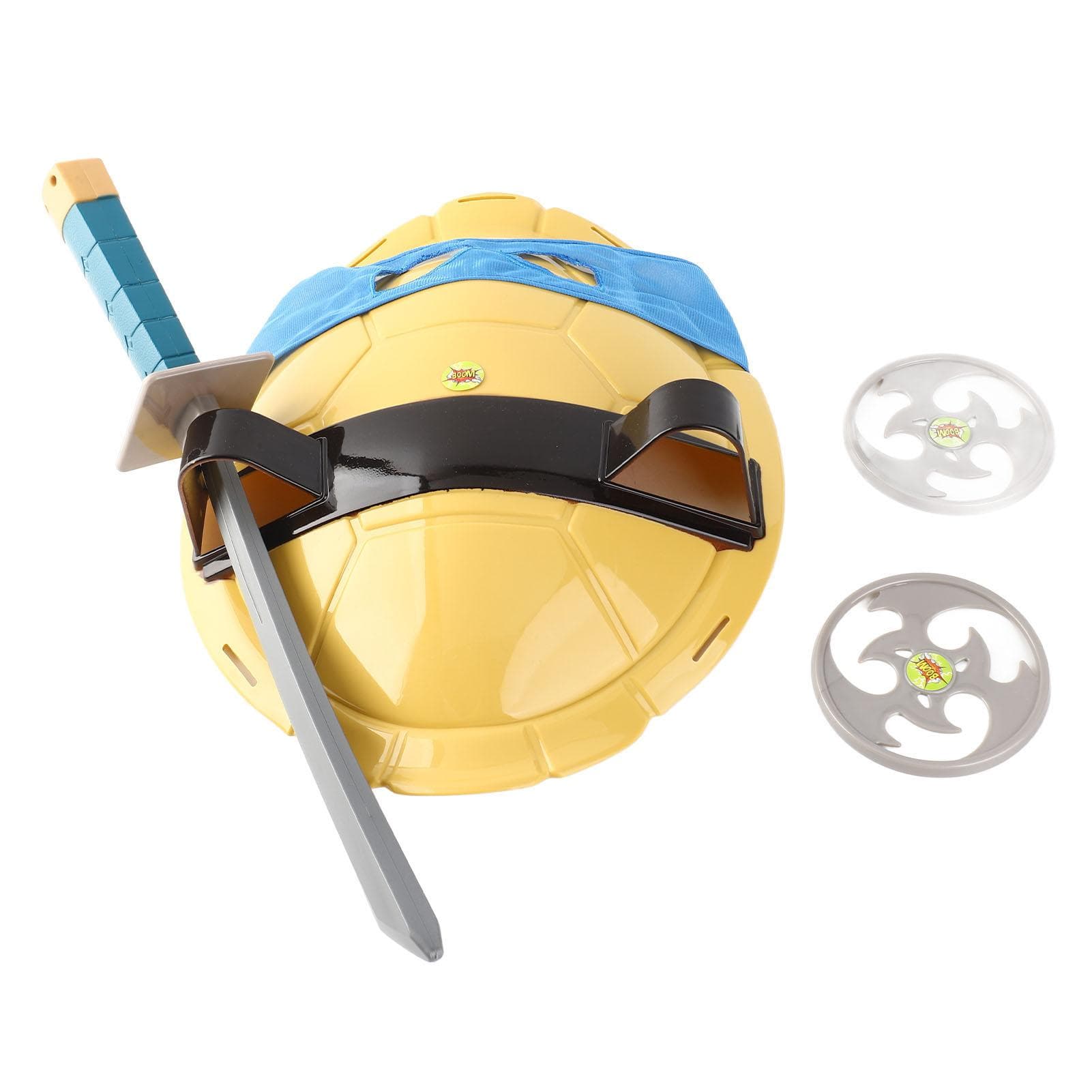 Turtle Toy Weapon Cartoon Movie Role Playing Turtle Shell Costume Cosplay Props for Children