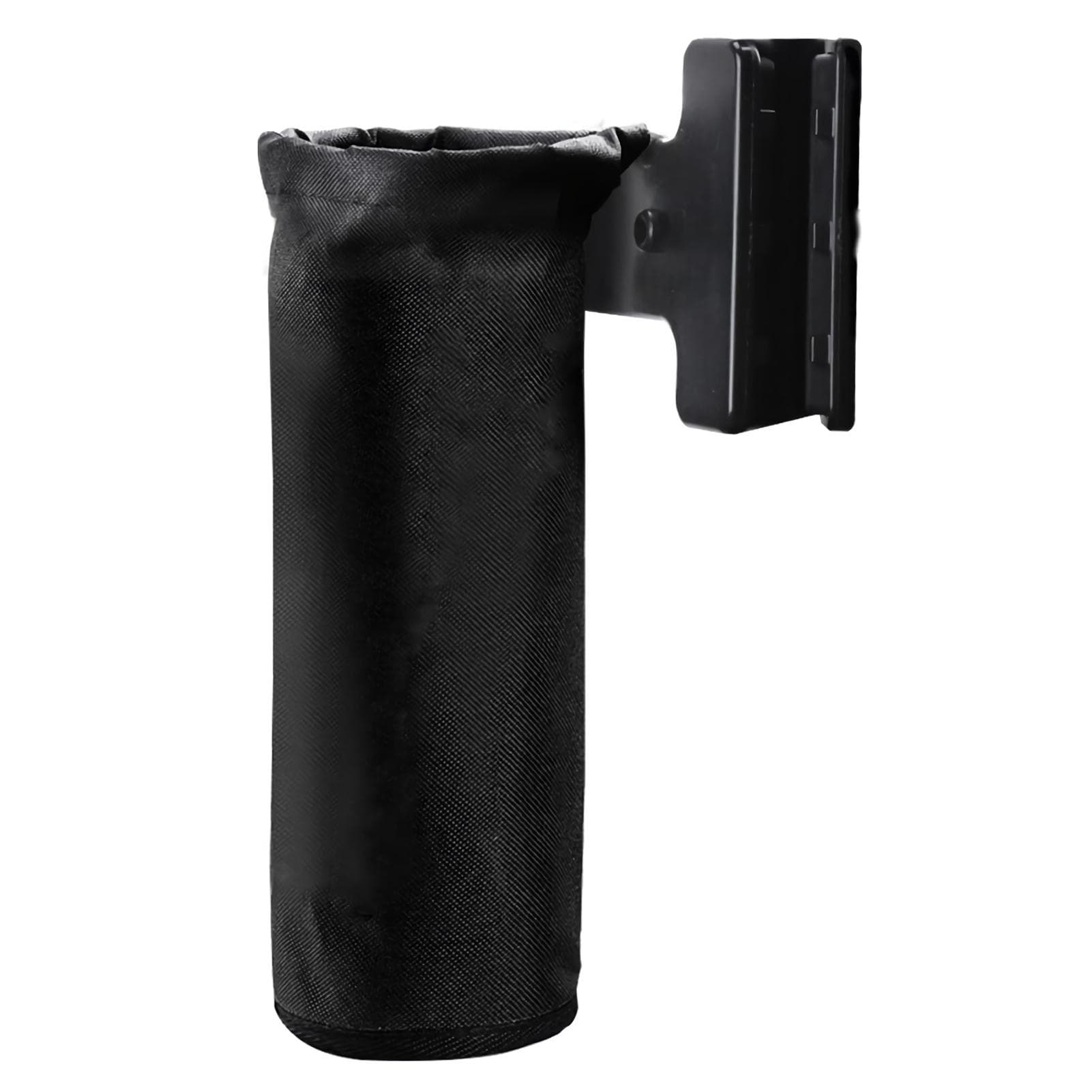 Drumstick Holder for Drum Set Clamp on Drum Stick Storage Bag Oxford Cloth Large Capacity Clip on 1 Drumstick Bag black