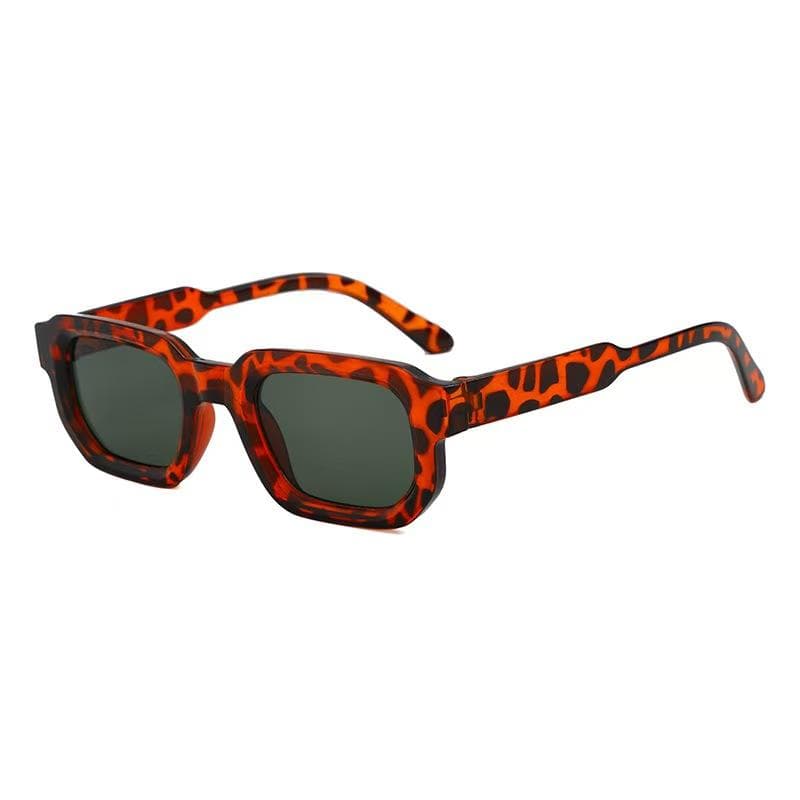 Luxury Designer Sunglasses Men Women Vintage Rectangle Shades UV400 Protection Summer Travel Outdoor Eyewear Fashion Brand
