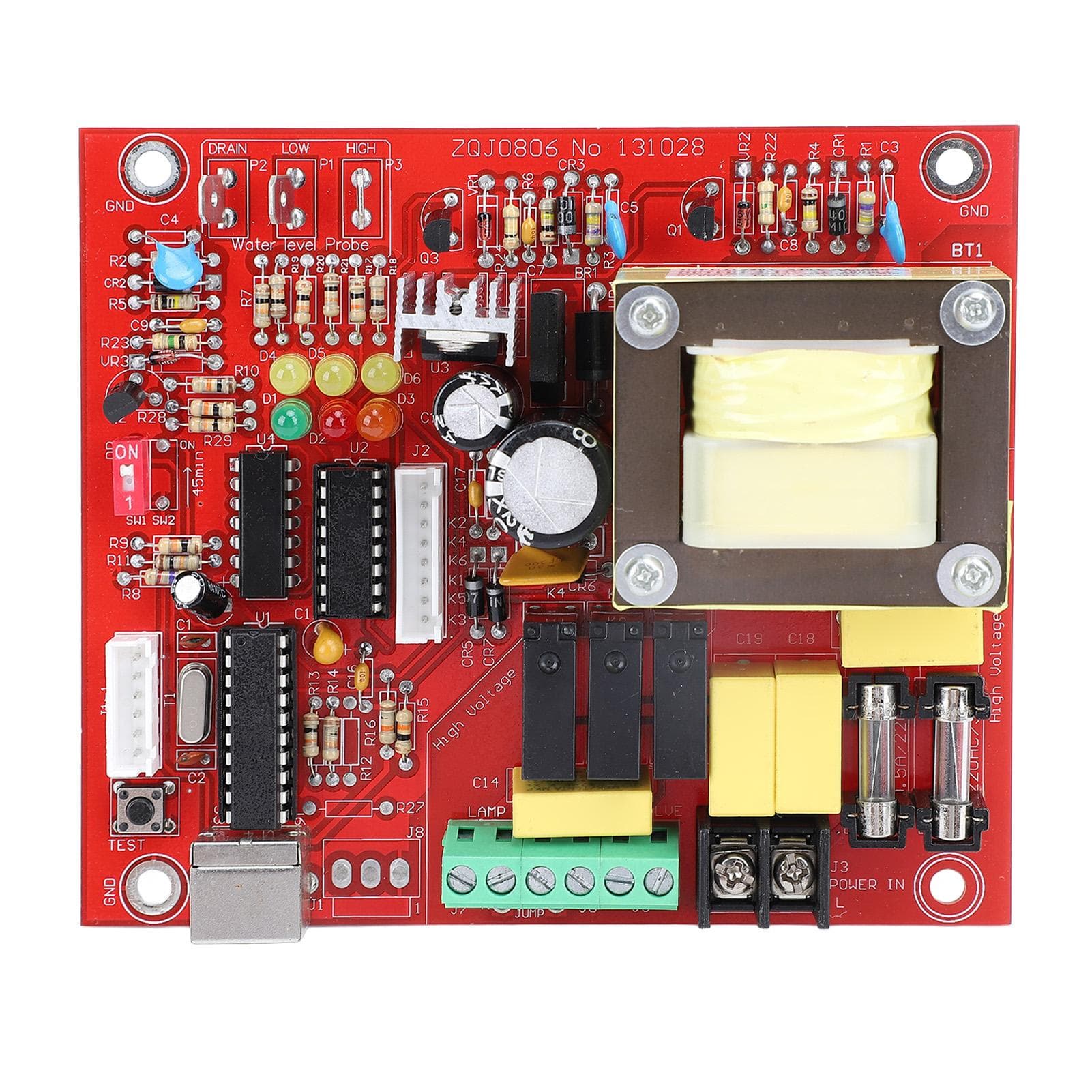 3?24KW Sauna Machine Main PCB Circuit Board Replacement Heat Resistant Steam Generator PCB Circuit