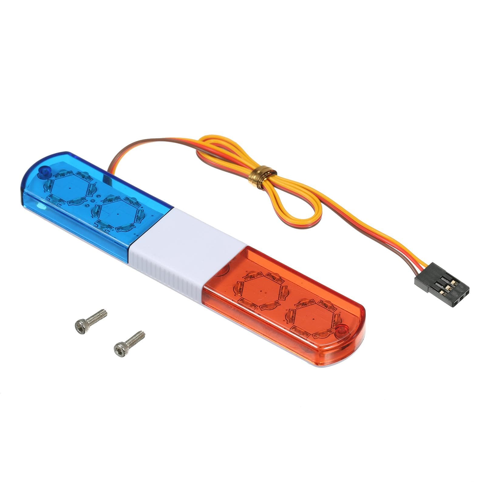 LED Police Lights RC Car Lamp Replacement for WPL D12 Drift Car Off-road Car multicolour