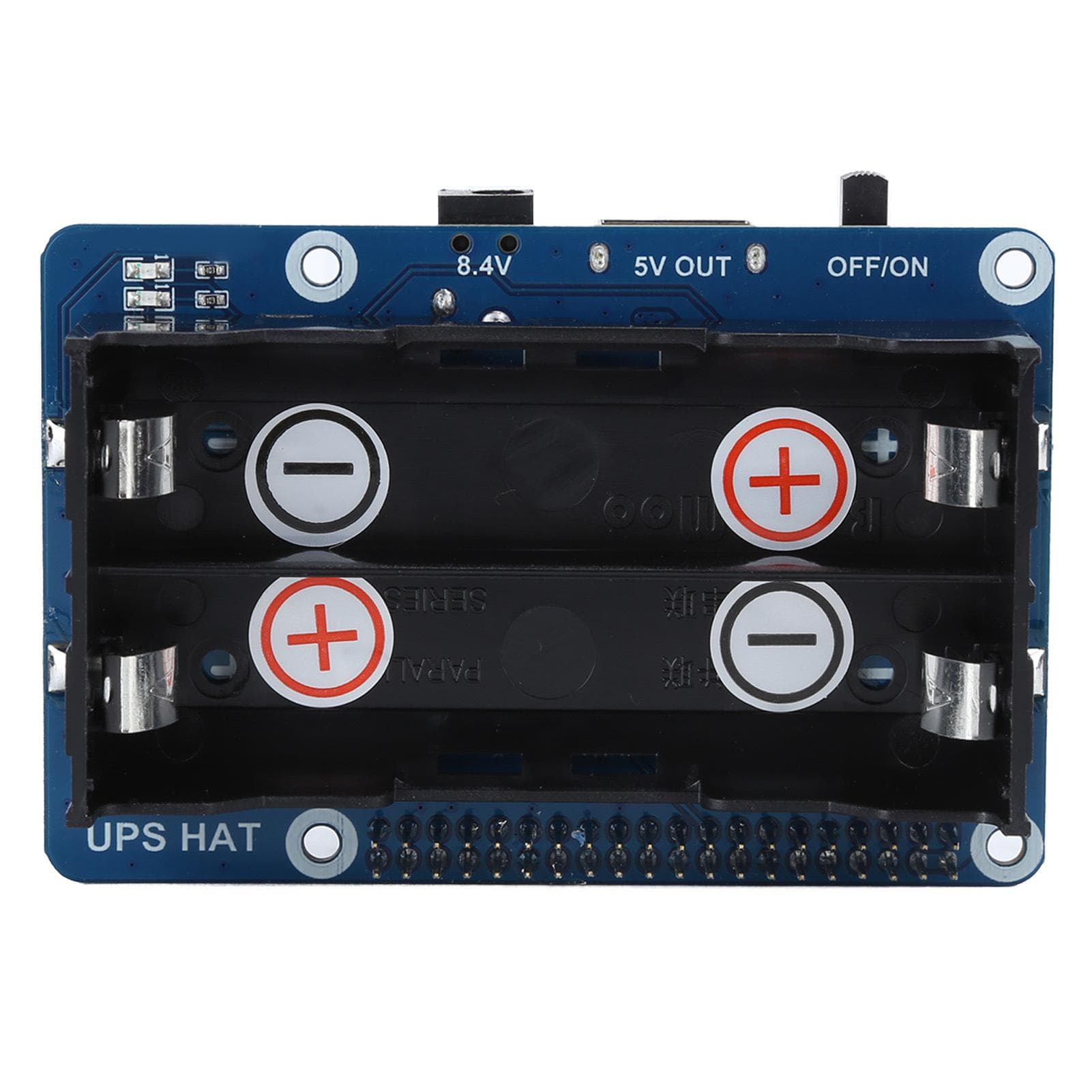 UPS Power Supply Module for Raspberry Pi Expansion Board Electronic Component US Plug