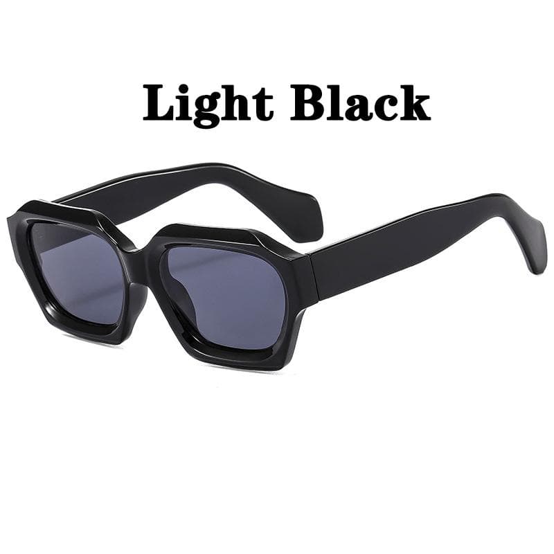 New Vintage Square Sunglasses for Women Men Punk Fashion Brand Eyewear Shades Sun Glasses MULTI