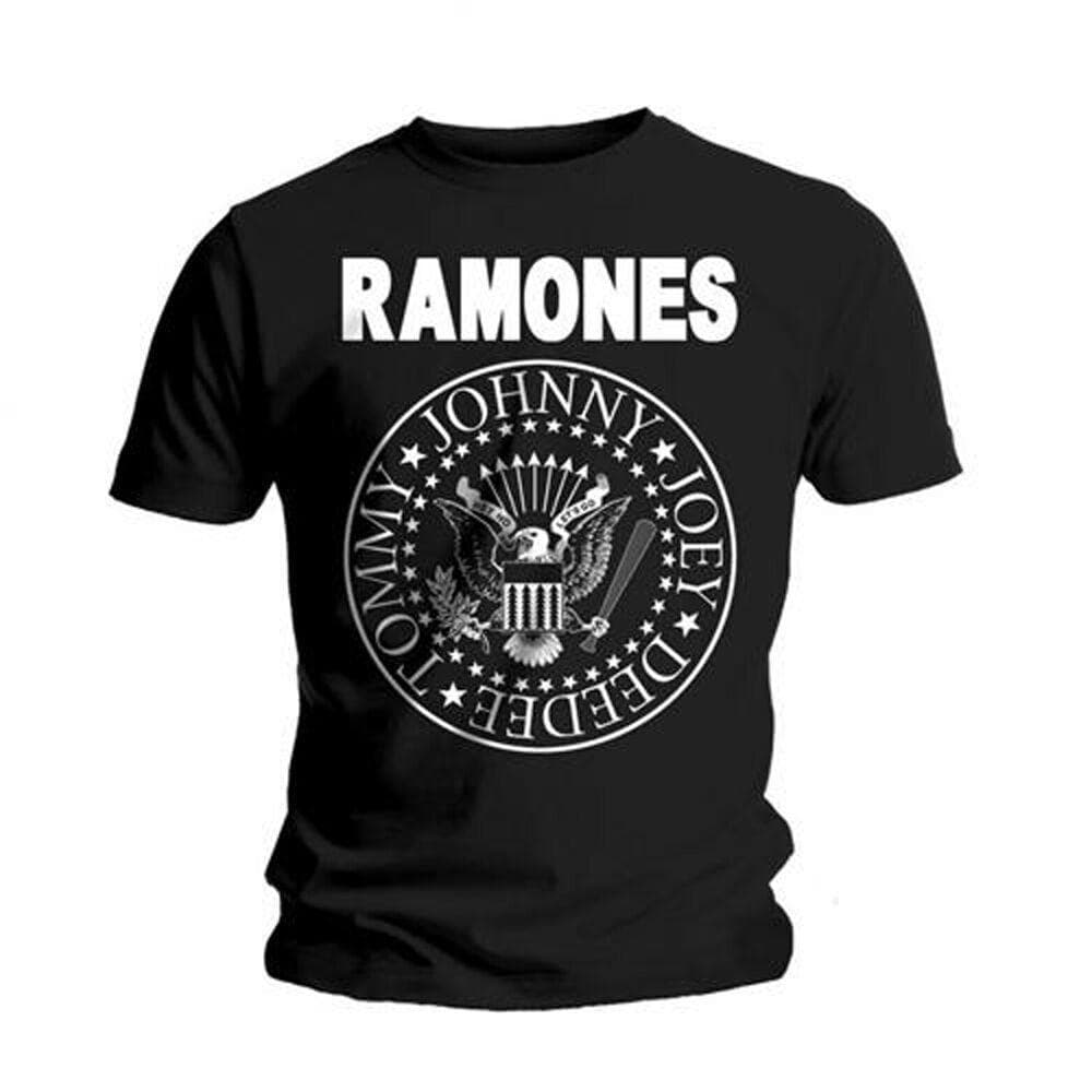 The Ramones Seal Logo Rock Punk Metal Unisex T-shirt M