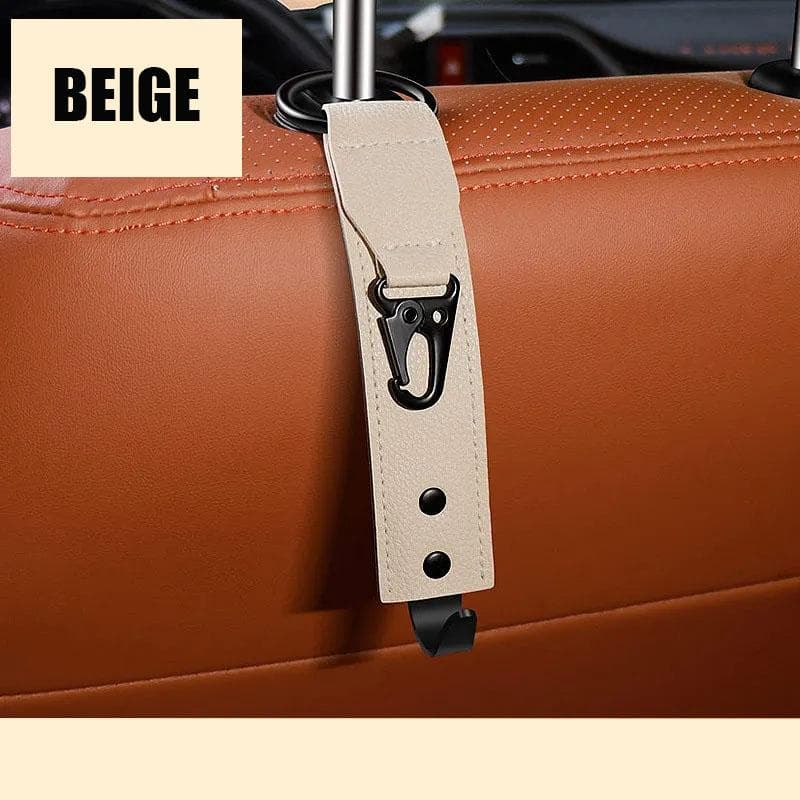 Hooks for Car Storage Clips Front Seat Headrest Organizer Holder Auto Fastener Hangers Car Interior Accessories