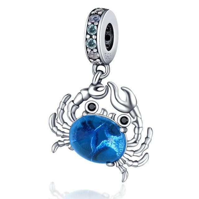 Plata Charms of Ley 925 Charms Air Balloon and Safety Chain Series Beads Fit Original Bracelet DIY Jewelry