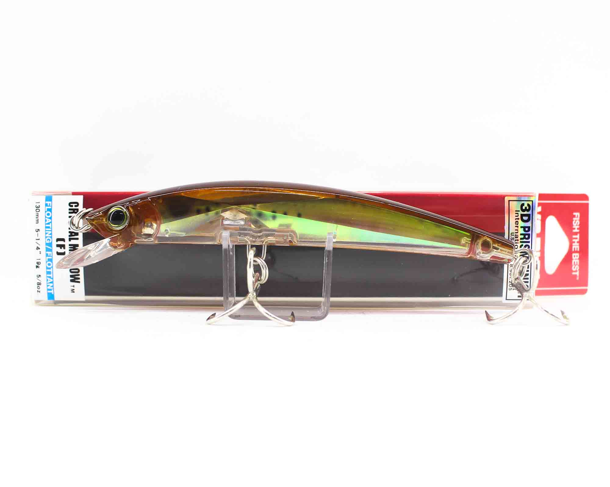 Yo Zuri Crystal Minnow 130 mm Floating Lure R1125-HOBG (1861)