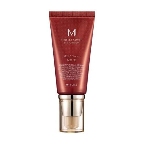 [Missha] M Perfect Cover BB Cream SPF 42 PA+++ 50ml #27 Honey Beige