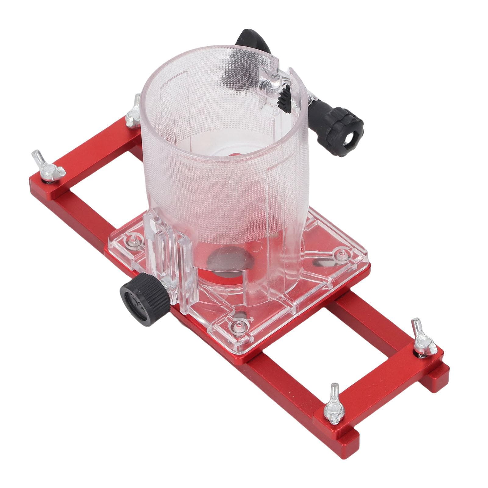 Wood Trimmer Router Base 2 in 1 Compact Palm Cabinet Closet Furniture Slotting Bracket for ID 65mm