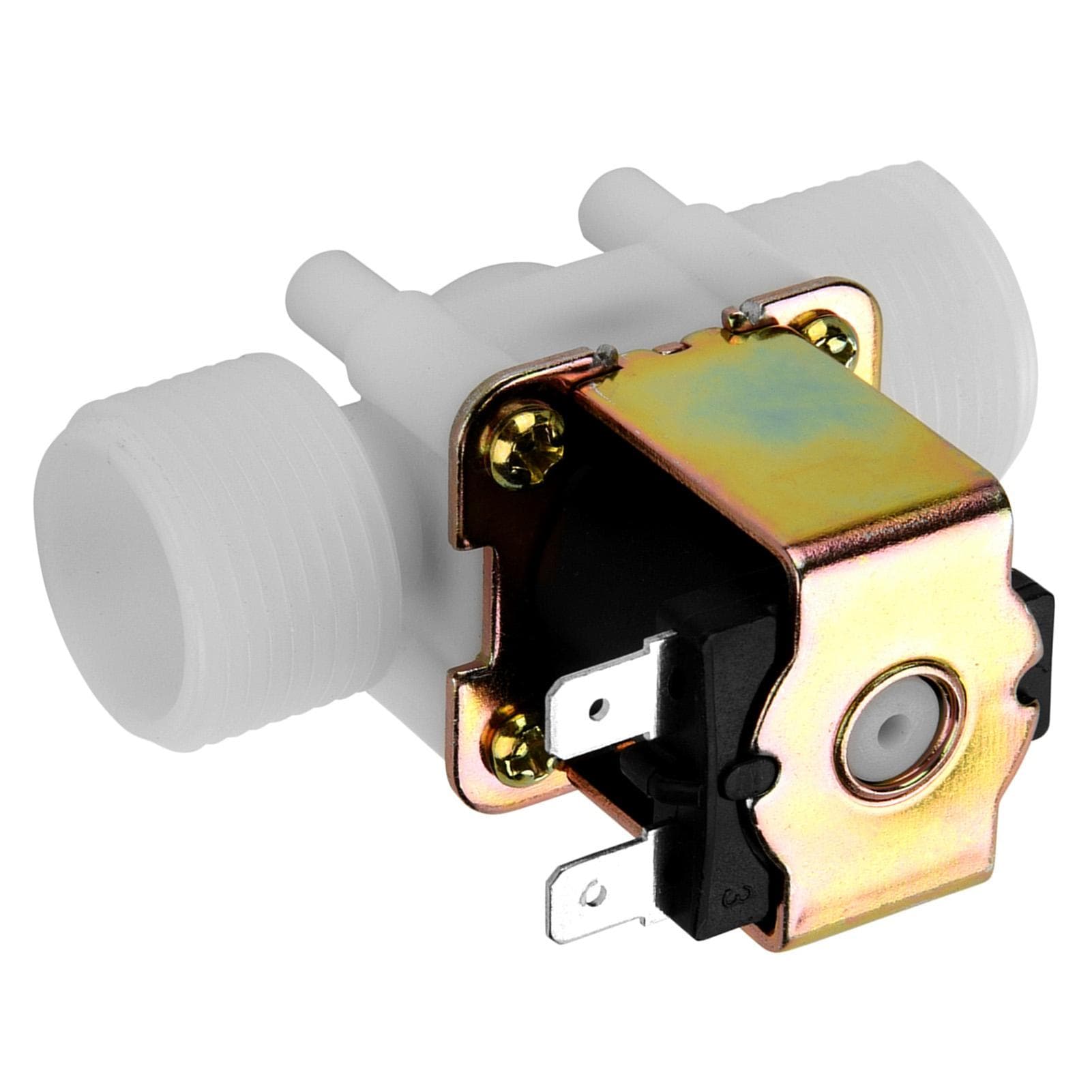 DC 12V DN20 G34 Plastic Electromagnetic Valve Normally Closed Water Inlet Switch