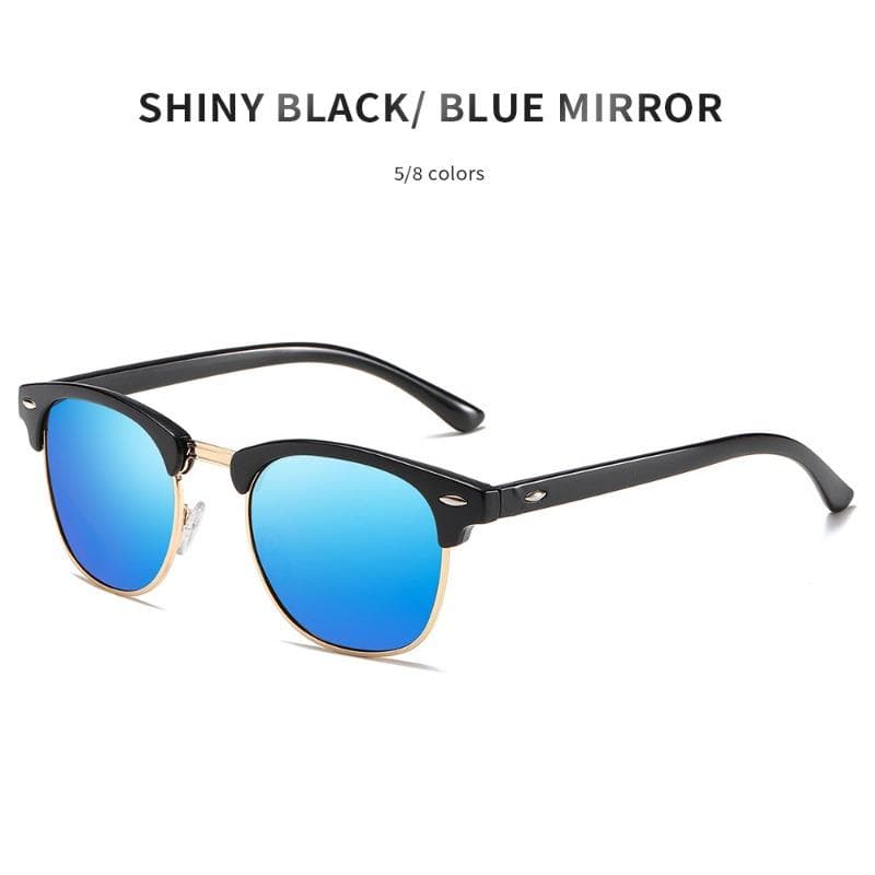 New Style Unisex Plastic Sunglasses Trendy Versatile Retro Fashion Eyewear for Men Women