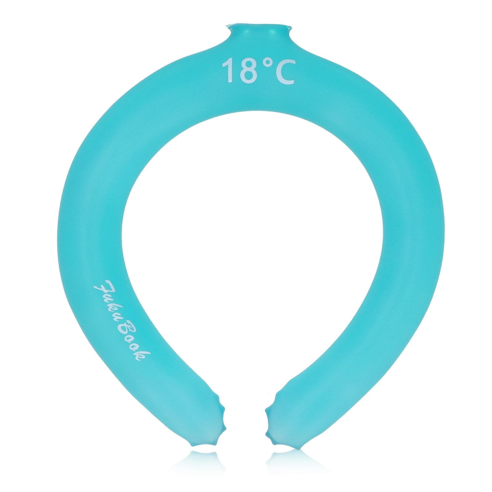 Neck Cooling Tube Cooler for Summer Outdoor Sports Reusable Wrap Wearable Gel Ice Pack