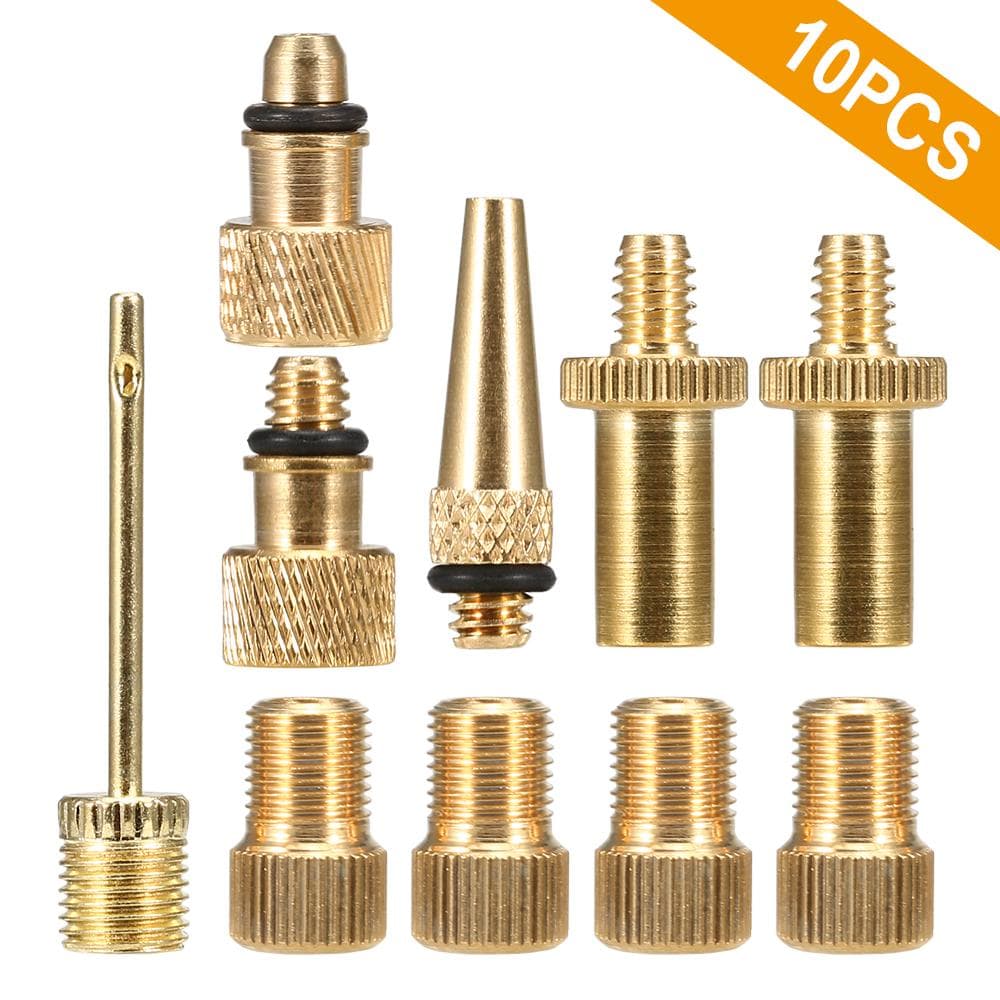 Set di adattatori per valvole per bici Kit di convertitori per valvole per 10 PCS
