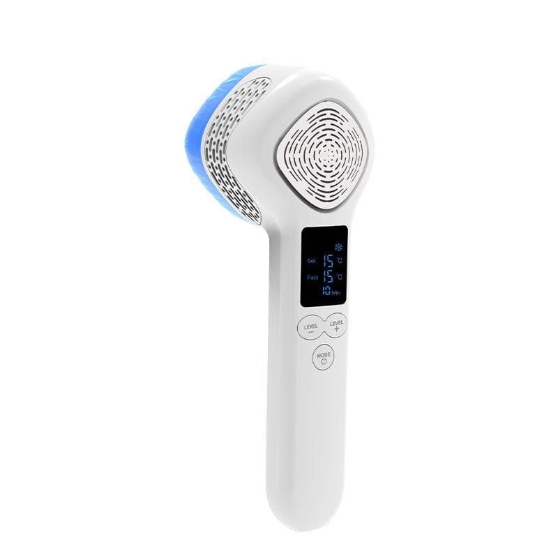Big Ice Hammer Cold Compress Beauty Instrument Multifunctional Household Facial Photon Rejuvenation Instrument Rechargeable Hot and Cold Introducer white