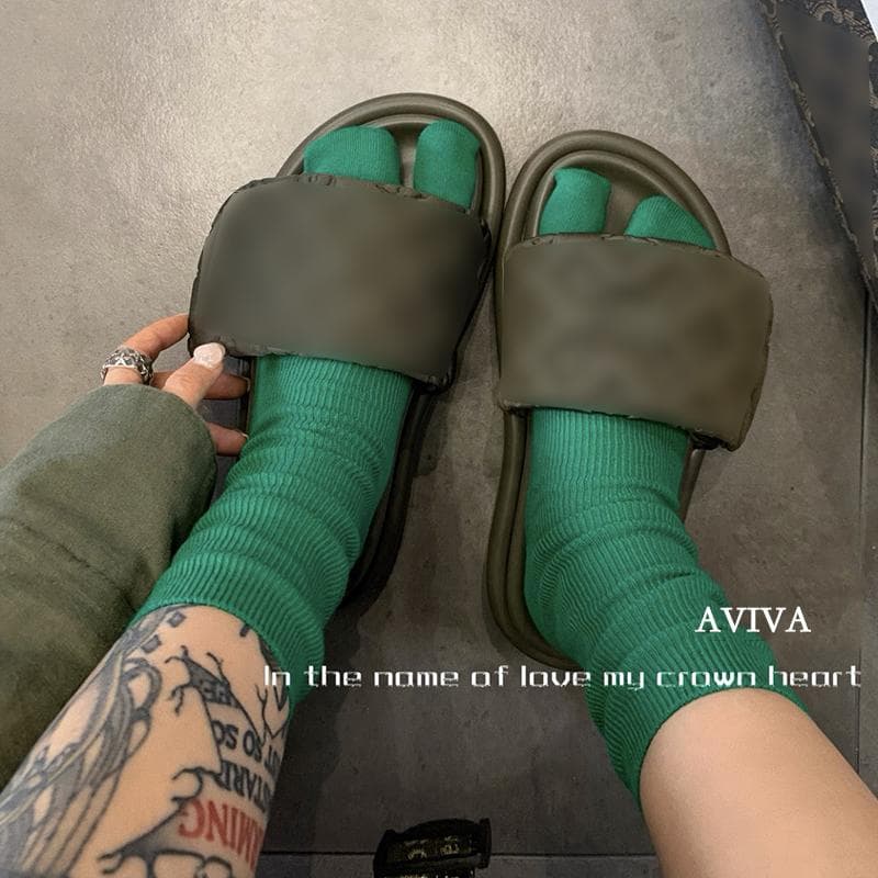 Combed Cotton Split Toe Man Woman Socks Solid Color Small Stripe Comfortable Soft Two-Toed Japanese Harajuku Women's Tabi Sox Size 36-42