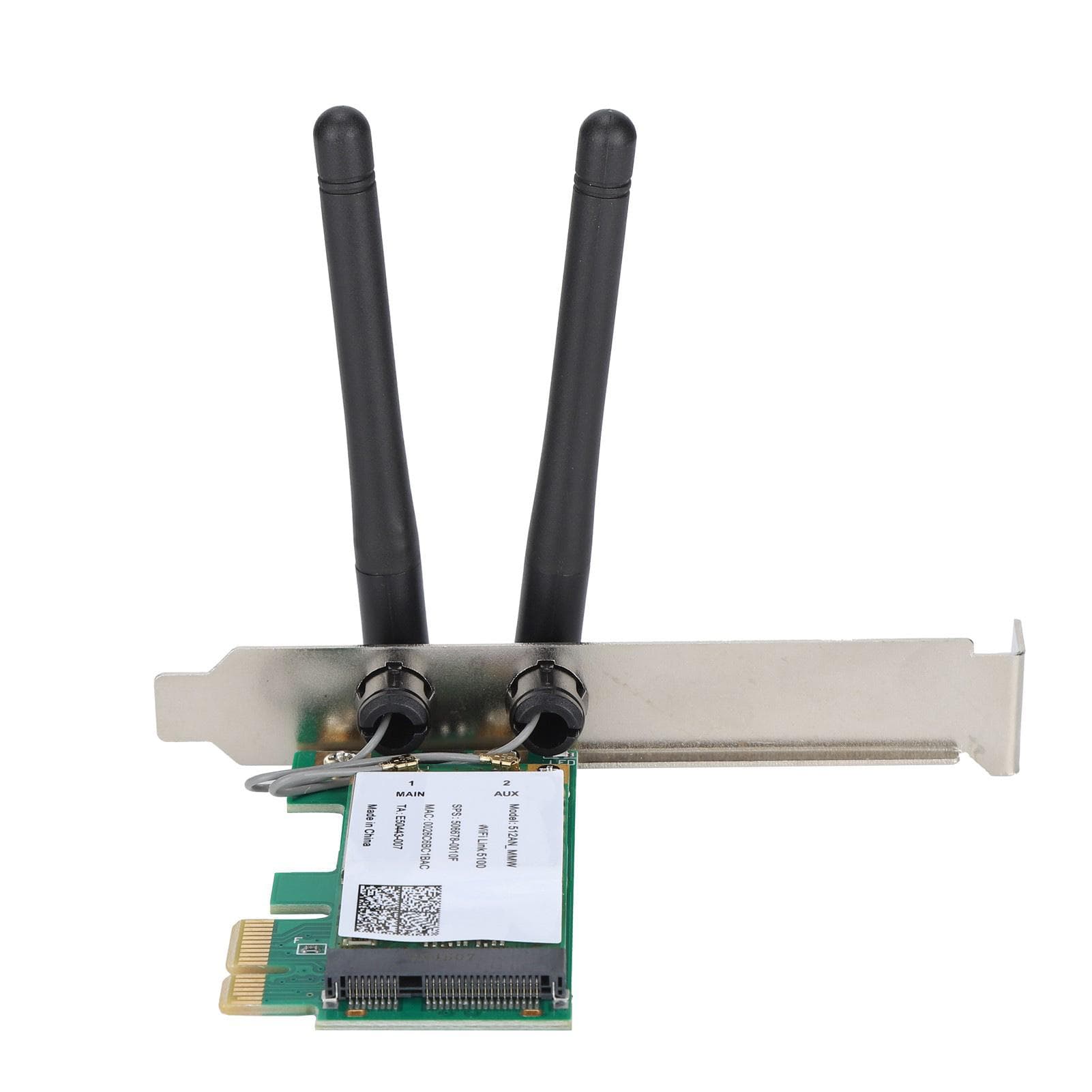 WiFi Adapter DualBand 2.45Ghz 300Mbps Signal Stability Wireless Connector for PC Desktop