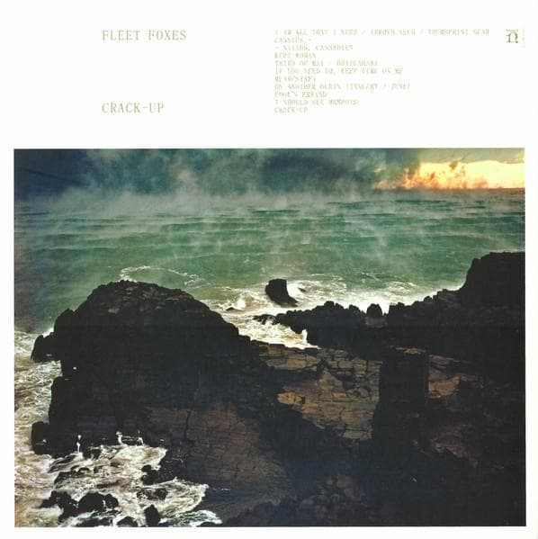 CD FLEET FOXES  Crackup 7559793733 Nonesuch 2017 Europe Rock Used