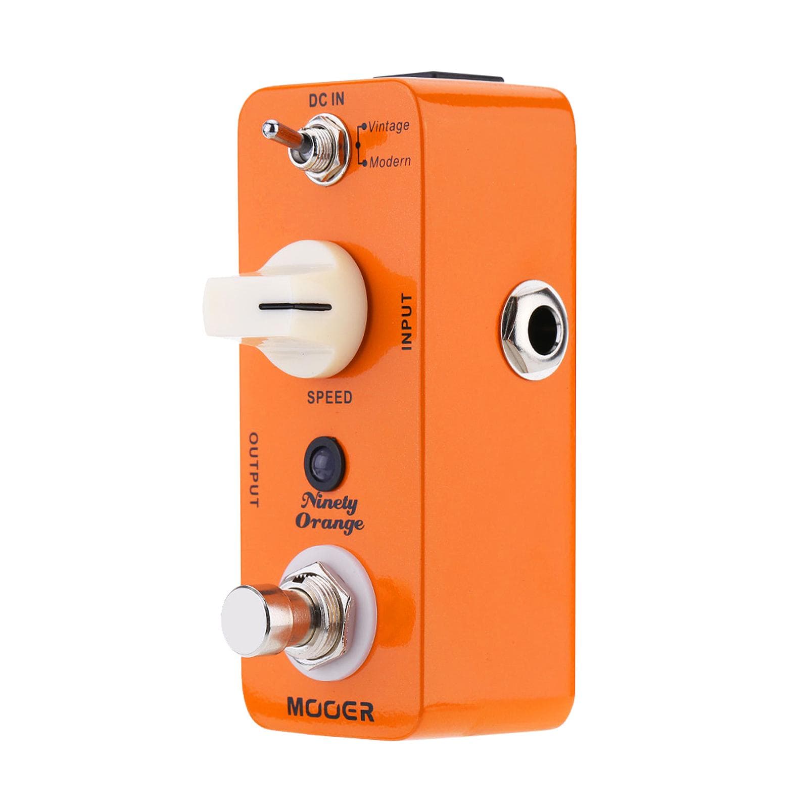 Mooer Ninety Orange Micro Mini Analog Phaser Electric Guitar Effect Pedal True Bypass orange