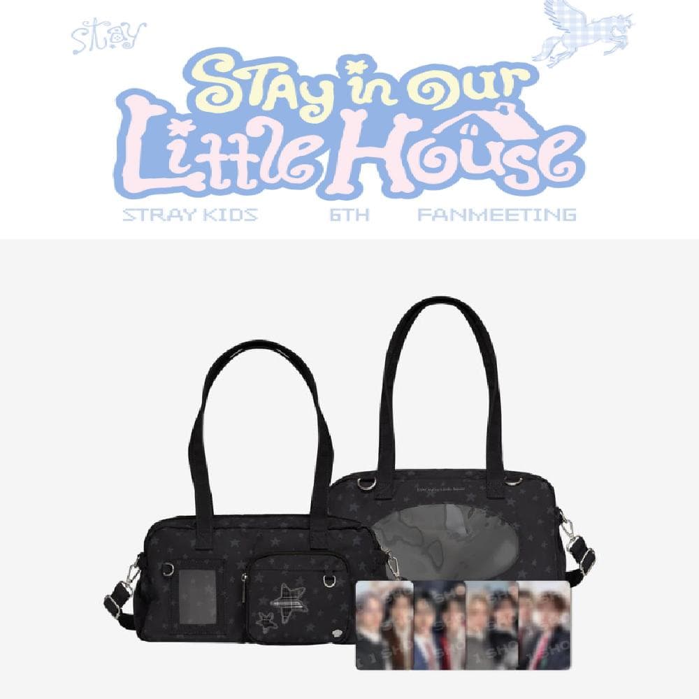 Pre-order Stray Kids 6th Fanmeeting Stay in Our Little House PVC Bag