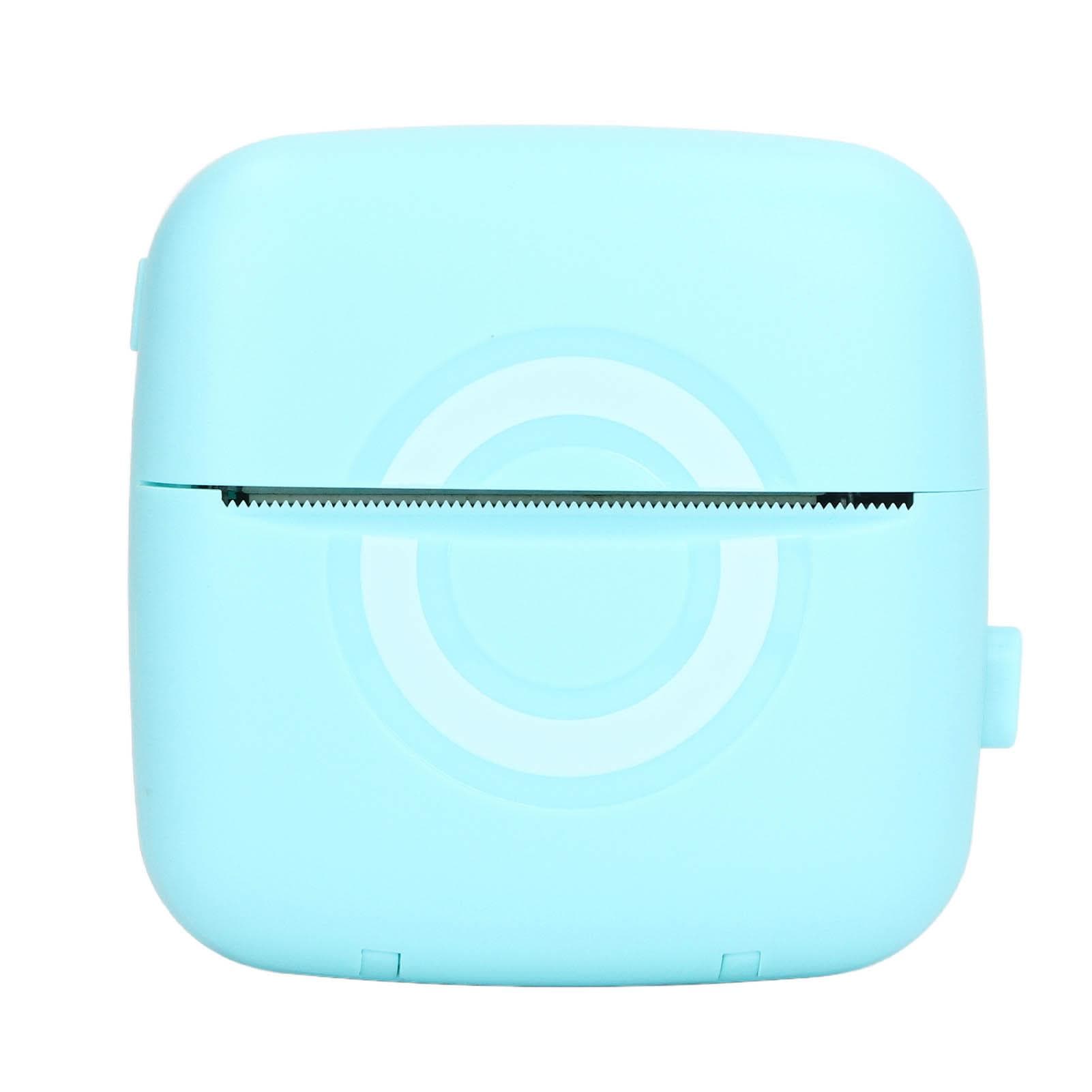 Mini Printer Photo Printing Portable Printer 10mms Print Speed 200DPI Resolution USB Charging