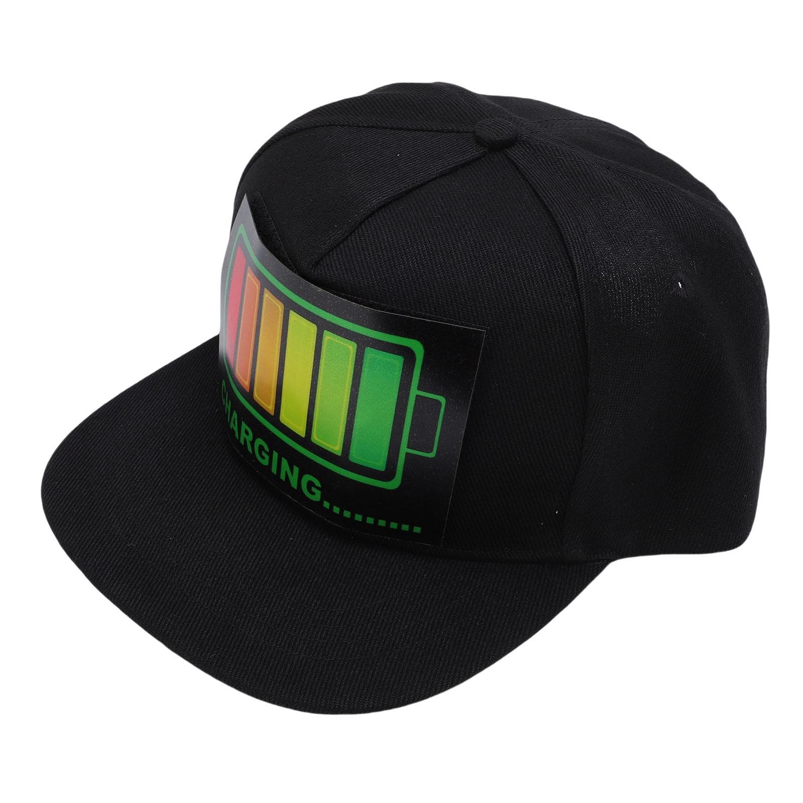 LED Hat Light Up Baseball Cap Sound Activated Luminous Hat for Party Club Festival Stage