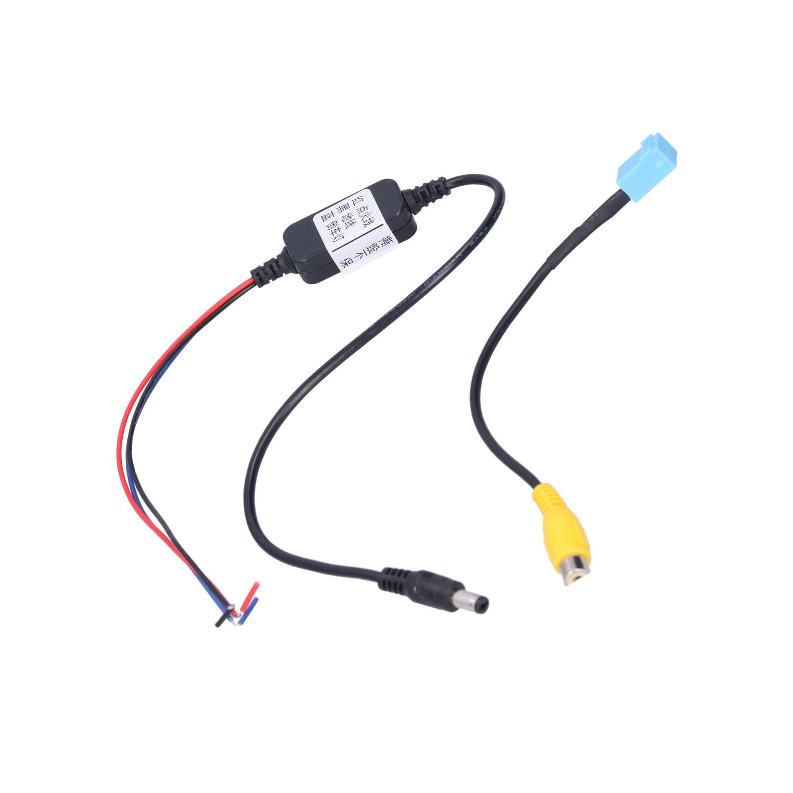 Car Relay Filter Rear View Camera Timer Delay with Reversing Adapter Cable Fit for RCD330G