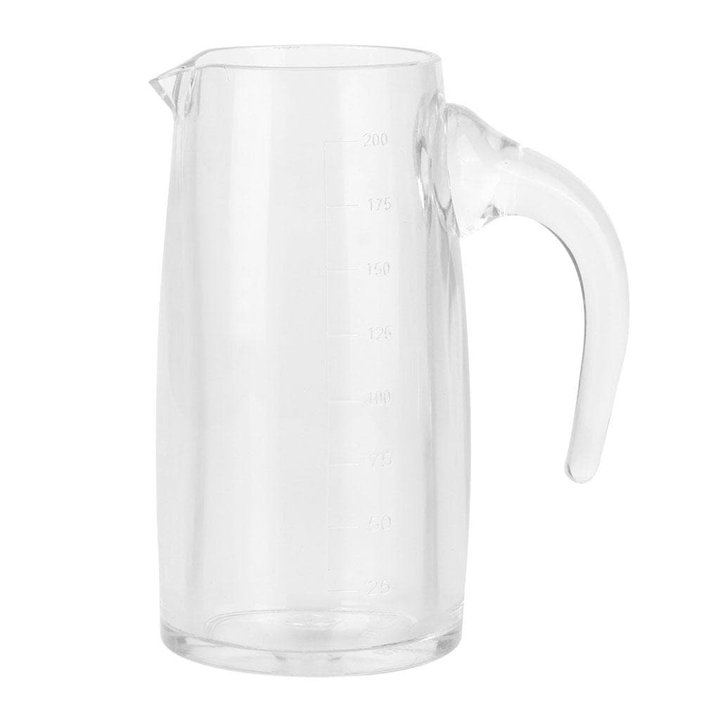 200ml Acrylic Transparent Juice Bottle Water Jug Wine Beverage Container Kettle Carafe for Bar