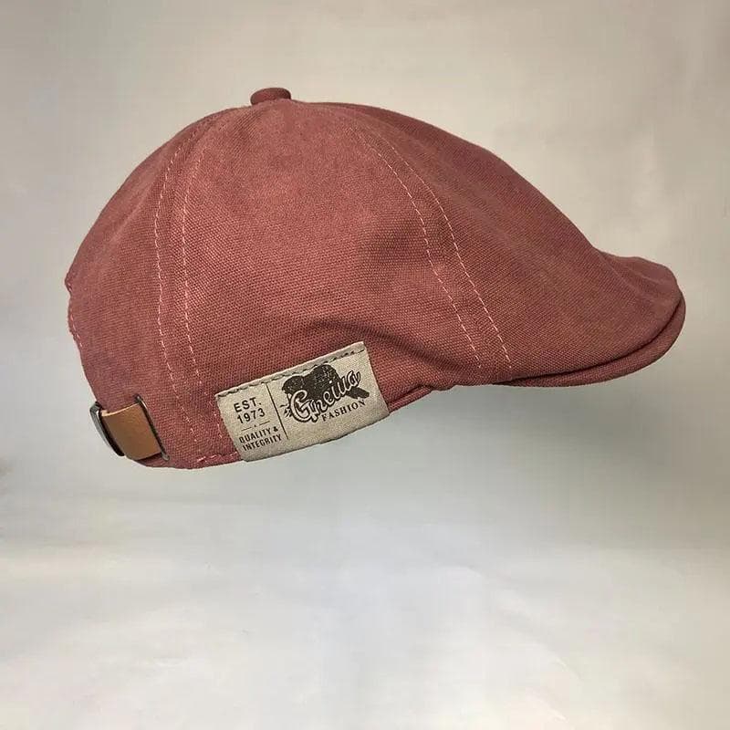 Original Retro Earth Cool Japanese Washed Adjustable Forward Hat Reverse Beret British Tide Brand Male Painter Hat