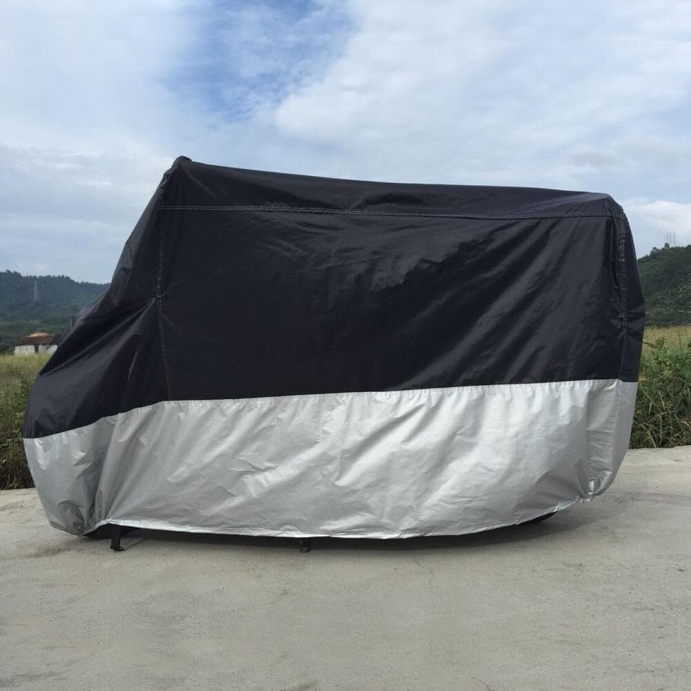 Motorcycle Moped Scooter Cover Breathable Outdoor Dust Rain UV Protector Waterproof Cover XXL XXL