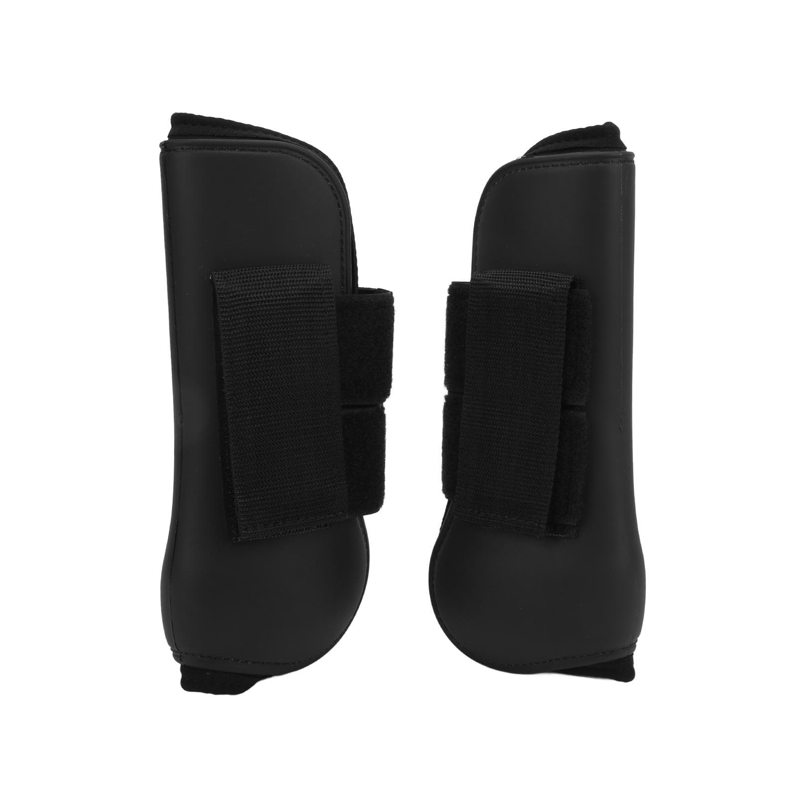 2 Pcs Horse Tendon Boots Set Soft Prevent Slip Cushioning PU Shell Tendon Guard Boots for L