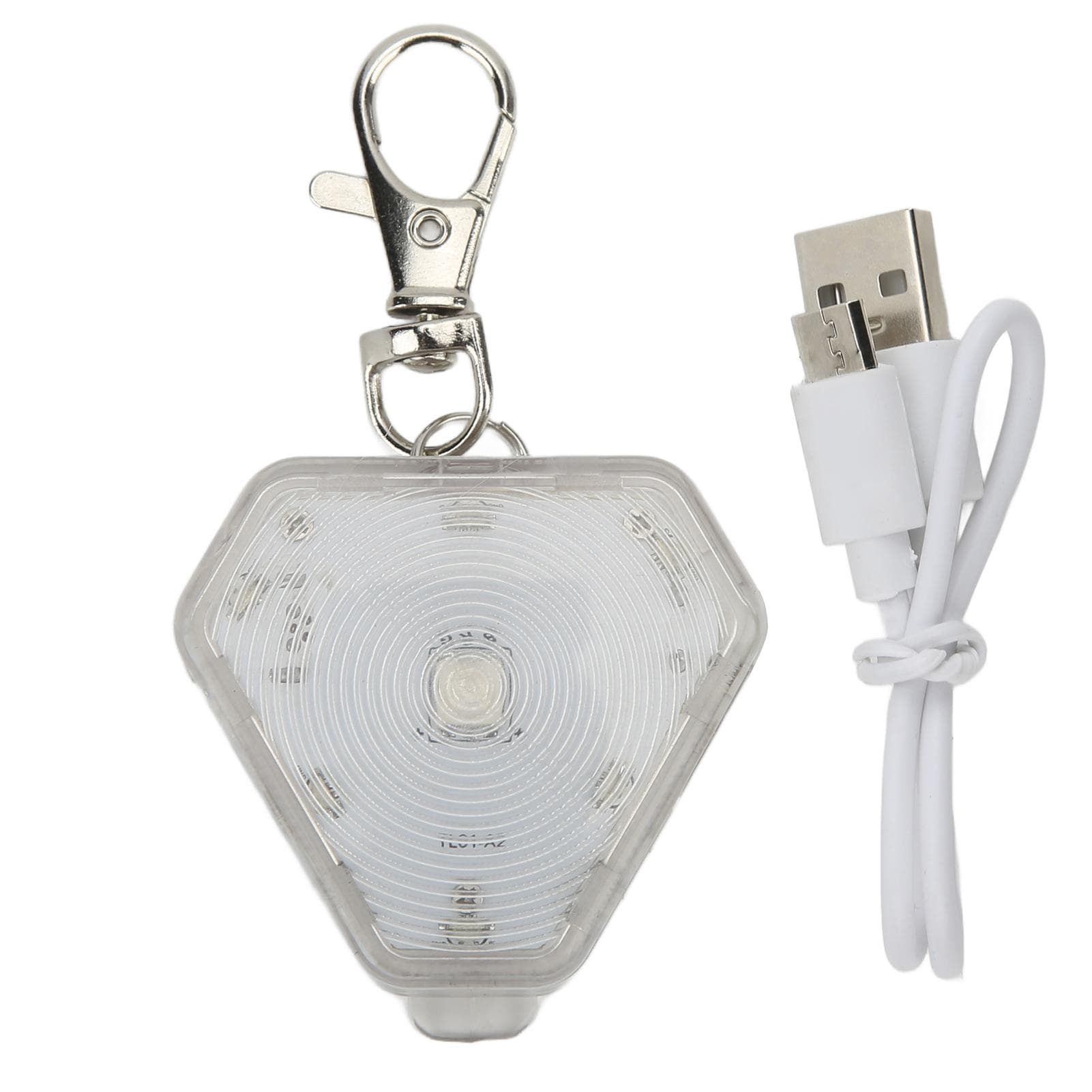 LED Luminous Dog Pendant Waterproof Prevent Loss 3 Flash Modes Dog Pendant for Cycling Hiking