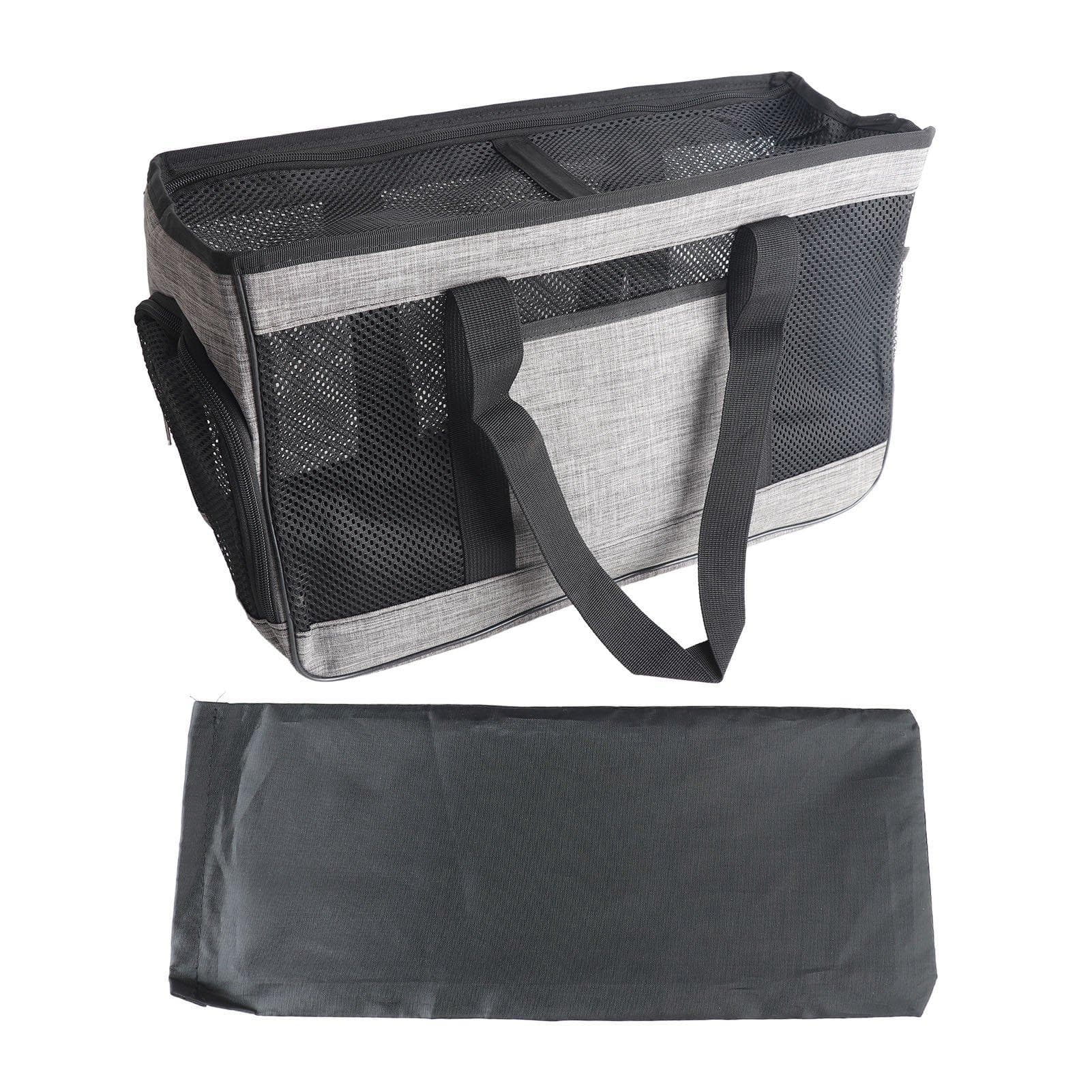 Cat Carrier Bag Breathable Large Space Pet Cat Travel Carrier with Handle and Zipper for Outdoor
